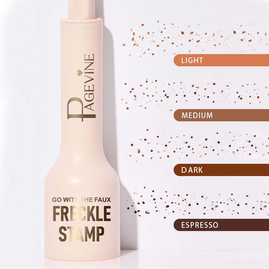 Faux Freckle 5-Tip Stamp Pen - stamp tips close-up
