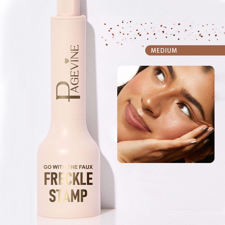 Faux Freckle Pen - natural freckles result on skin
